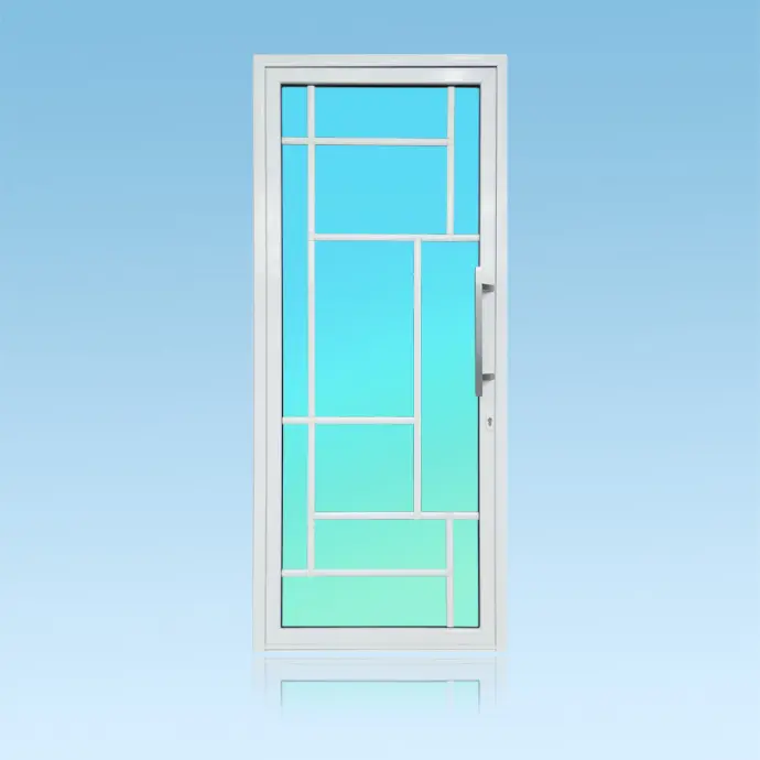 Porte vitrée 1 battant PM