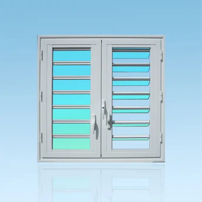 Fenêtre 2 vantaux + jalousie