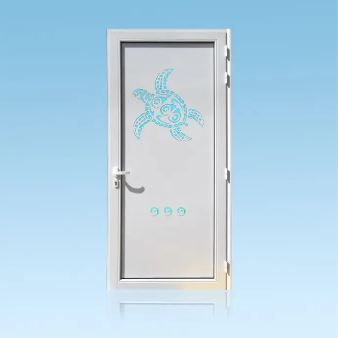 Porte décor 1 battant Tortue